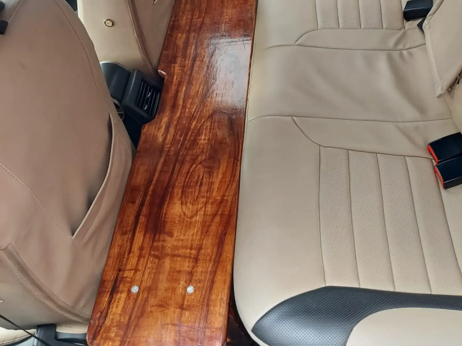 car seat extension by plywood for a comfortable travel experience